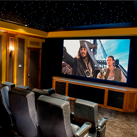 San Diego Home theater acoustic design & installation